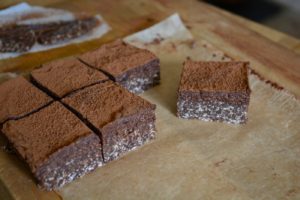 Raw brownie nötfri