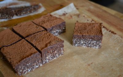 Raw brownie nötfri